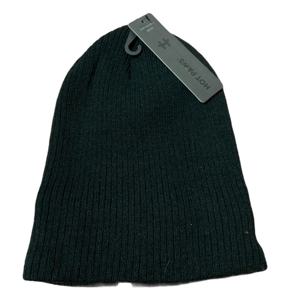 Hot Paws Hat Toque Winter Black 8-16 Years OS - Picture 5 of 7